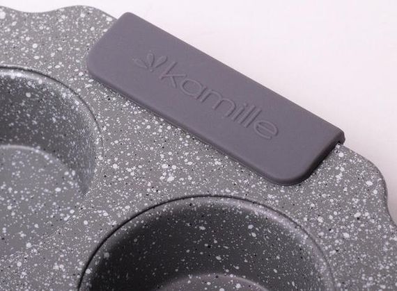 Форма для випічки кексів Kamille Marble 30х18см, 6 осередків | Зображення 6