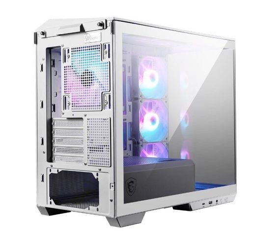 Игровой ПК Ice MAG PANO 110R PZ WHITE Tower / AMD Ryzen 5 8400F (6 (12) ядер по 4.2 - 4.7 GHz) / 16 GB DDR5 / 960 GB SSD / nVidia GeForce RTX 5060, 8 GB GDDR7, 128-bit | Зображення 4