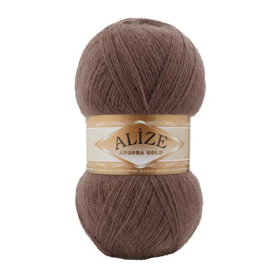 Пряжа Alize Angora Gold No 493 (Алізе Ангора Голд) – 20% вовна, 80% акрил, 100 г / 550 м