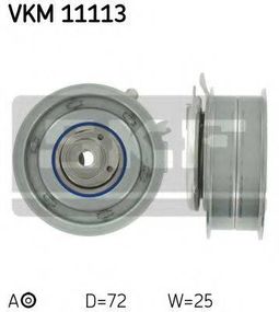 Натяжний ролик, ремні ГРМ AUDI A3, A4, SEAT Cordoba, Leon, SKODA Octavia, VW Golf, Passat, Caddy (п SKF VKM11113 на VW GOLF PLUS (5M1, 521)