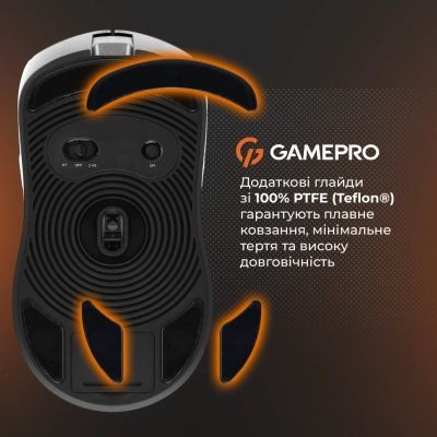 Мышка GamePro Genesis Ranker Wireless/Bluetooth/USB White (GM012W) | Зображення 1