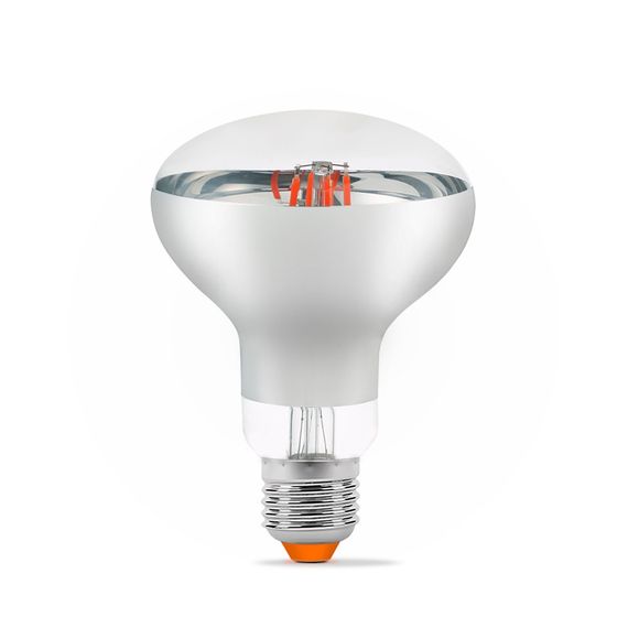 LED лампа VIDEX FITO Filament R80FF 09W E27 1200K | Зображення 1