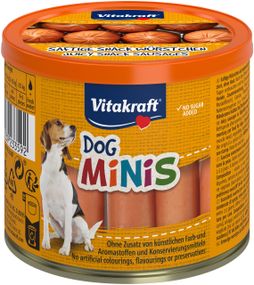 Ласощі для собак з м'ясом Vitakraft Dog Minis, 120 гр
