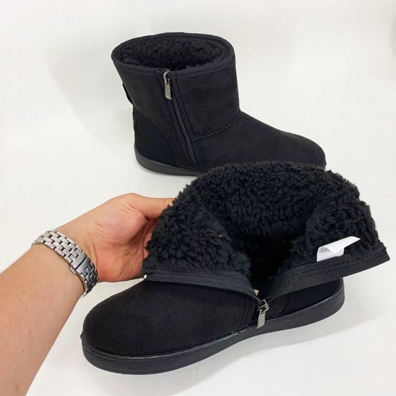 Женские бурки бабуши 39р, Женские валенки из войлока Бурки суконные искусственный мех QP-80 | Зображення 3