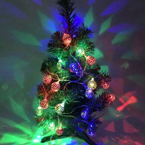 Гірлянда з лампочок, Гірлянда лампочки на ялинку, Гірлянди новорічні мерехтливі Електронна SV-84