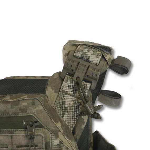 Плитоноска  CEN.2 Cordura1000D NIR піксель+  4 підсумків | Зображення 4