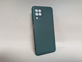 Чохол для Samsung Galaxy M22 / Самсунг Гелаксі M22, WAVE Colorful, силіконовий, матовий, зелений