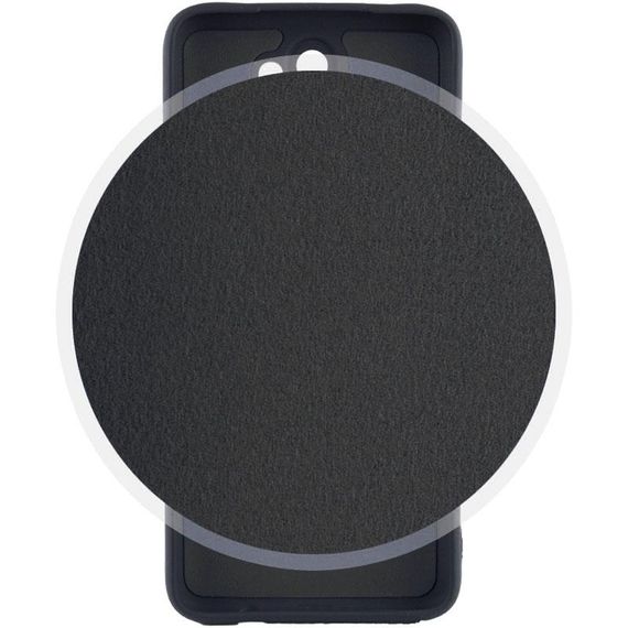 Чохол TPU GETMAN Liquid Silk Full Camera для Xiaomi Redmi Note 8 Pro Чорний / Black | Зображення 1