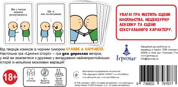 Настільна гра Цинічні Історії (Joking Hazard) | Зображення 3