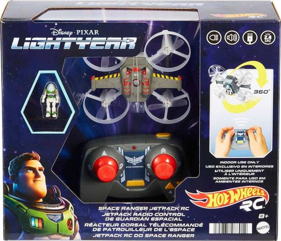 Дитячий квадрокоптер на радіокеруванні Hot Wheels RC Space Ranger Jetpack & Buzz Lightyear
