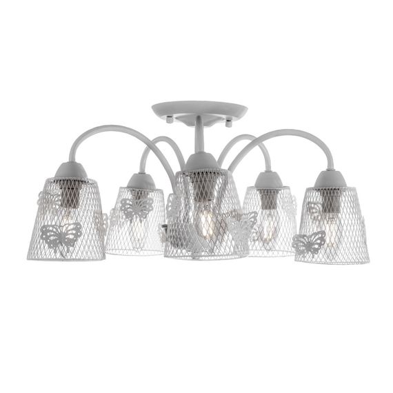 Люстра потолочная классическая E27 60W WH (BKL-588C/5) | Зображення 4