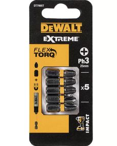Набір біт DeWalt IMPACT TORSION EXTREME ударні Phillips (DT7995T)