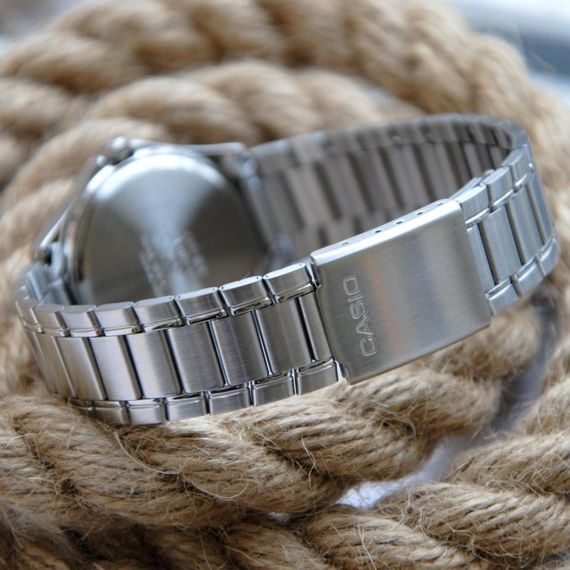 Японские мужские часы наручные стальные кварцевые Casio Collection MTP-1183A-7AEF | Зображення 1