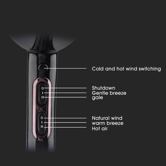 Фен потужний професійний XPRO DSP 30088 (24327-30088_592) | Зображення 1