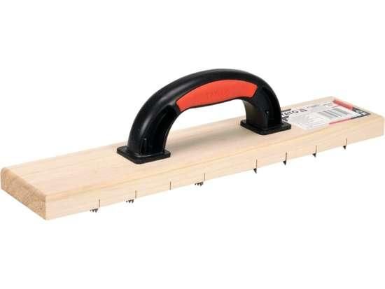 Терка зняття штукатурки YATO Польща дерев'яна 405х84 мм YT-52473