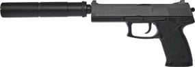 Пистолет страйкбольный ASG DL 60 SOCOM Spring кал.6 мм Black