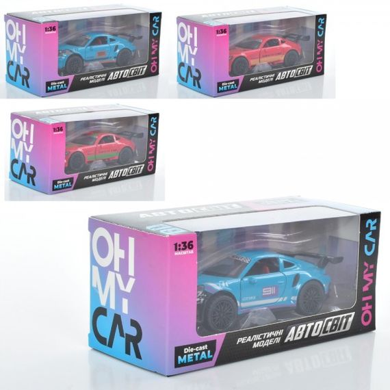Машинка інертна Auto Mir Porsche 911 GT3 AS-2976