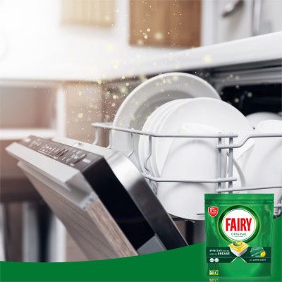Таблетки для посудомоечных машин Fairy Original All in One Lemon 92 шт. (8006540726945) | Зображення 6