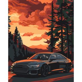 Картина за номерами "Комфортна поїздка" 12513-AC 40х50 см