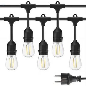 Гирлянда Ретро лампа 220V 5м 10 led SFK-12