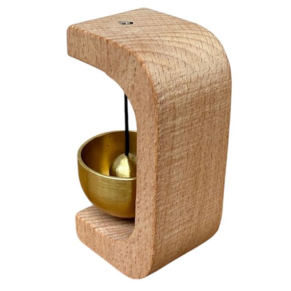 Деревянный звонок Primo Wood Bell для дверей - Light Brown | Зображення 1