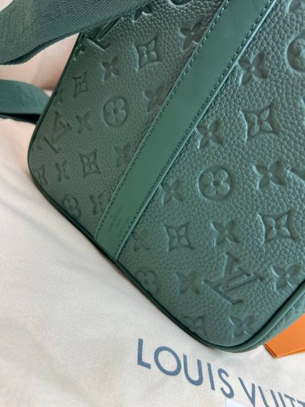 Дорожня сумка Louis Vuitton Keepall Borneo Green зелена 50cm  c876 | Зображення 1