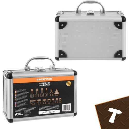 Набор профессиональных алмазных коронок 13 штук Bigstren 27012 | Зображення 3