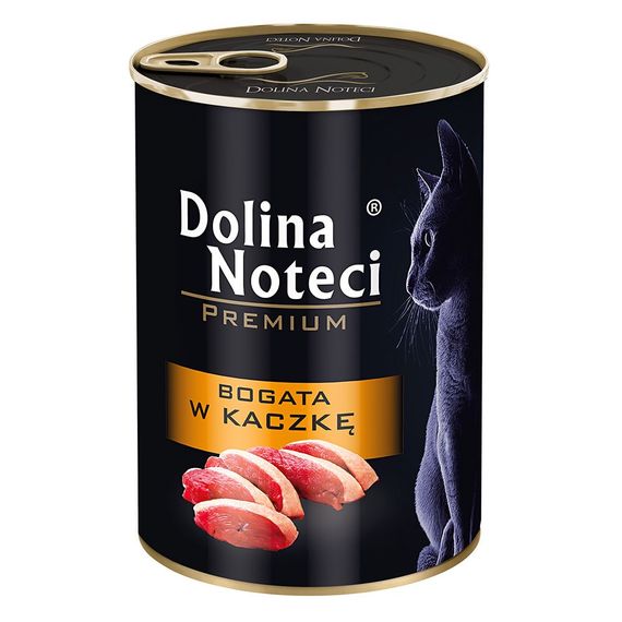 Вологий корм для котів з качкою Dolina Noteci Premium Cat Duck, 400 гр
