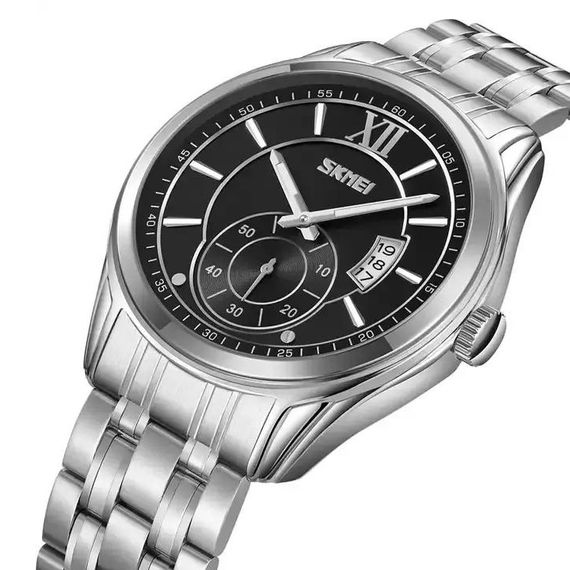 Годинник наручний чоловічий SKMEI 9319SIBK CA-89 | Зображення 3
