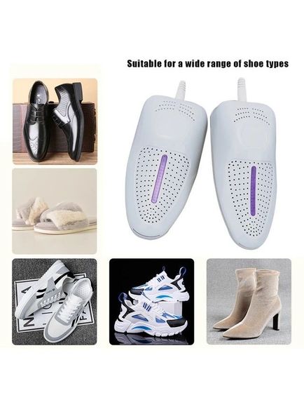 Сушарка для взуття Shoe dryer R8 від USB з ультрафіолетом 10 W Білий | Зображення 5