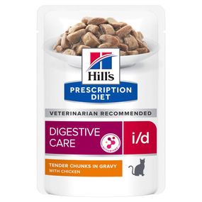 Корм Hill's PD Feline I/D Chicken влажный с курицей для кошек с нарушениями пищеварения 85 гр