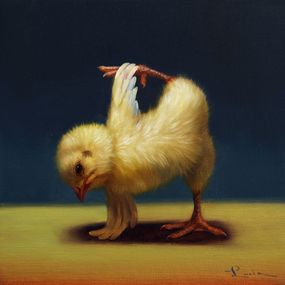 Йога курочка сахарная тросточка ©Lucia Heffernan
