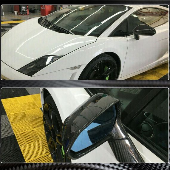 Карбоновые Накладки на Зеркала для Lamborghini Gallardo 2003-2013 гг | Зображення 3