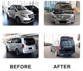 Комплект обвеса (Maybach Type-GLS, с капотом) для Mercedes Vito/V-class W447 2014- гг