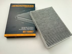 Фільтр салону VAG, VW GOLF IV 97-, DENCKERMANN (M110007) вугільний (JZW 819 653)