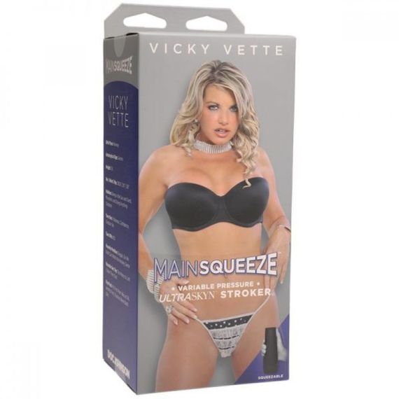 Мастурбатор в колбе Squeeze Vicky Vette Pussy | Зображення 4