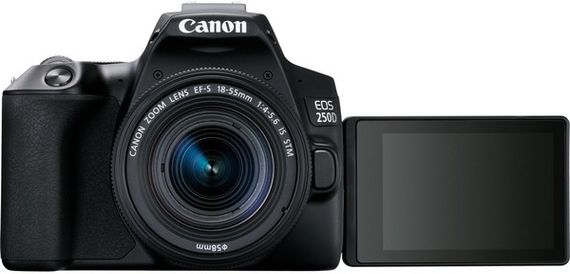 Апарати цифровi CANON EOS 250D BK 18-55 IS CP RUK/SEE (3454C007AA) | Зображення 4