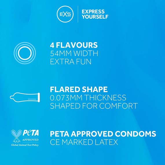 Презервативи 12 SZT. EXS MIX FLAVOURED | Зображення 1