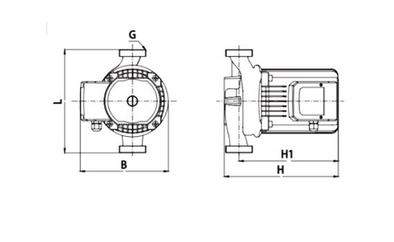 Циркуляційний насос SHIMGE XP 32-12-220 | Зображення 2