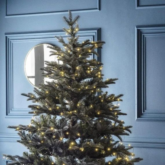 Гирлянда нить капля росы 200 метров 2000 LED ламп Тепло-белая Роса с пультом | Зображення 3