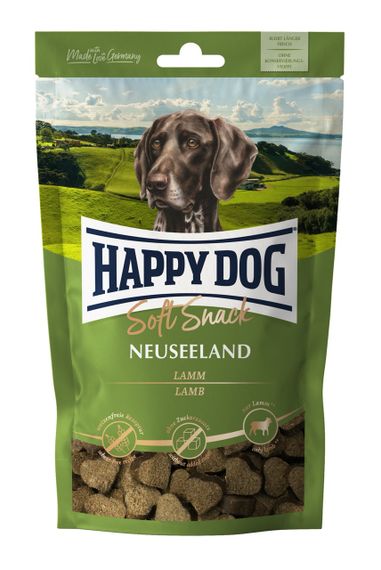 Ласощі для собак з ягнятком Happy Dog Soft Snack Neuseeland, 100 гр