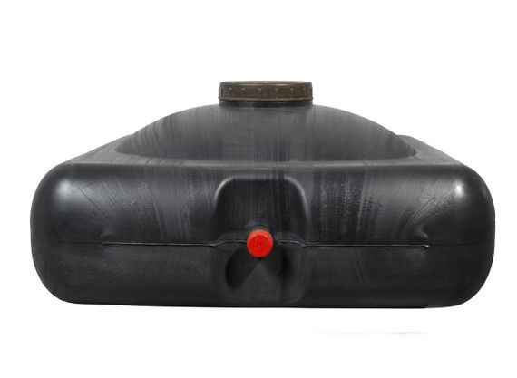 Емкость бак 70 для летнего душа пластиковый  плоский дачный | Зображення 2