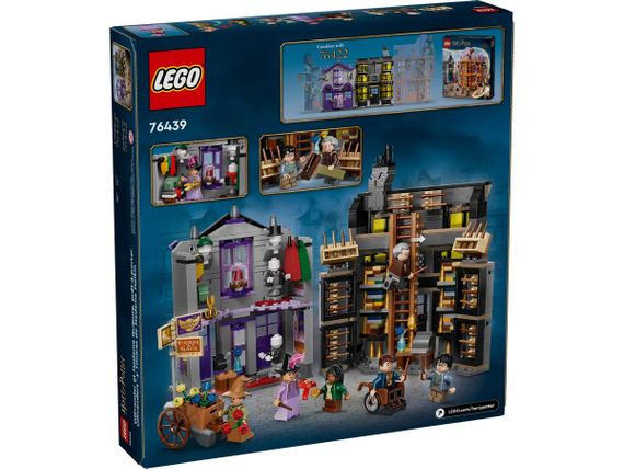 Конструктор LEGO Harry Potter Крамниці Олівандера й мантій від Мадам Малкін 76439 | Зображення 1