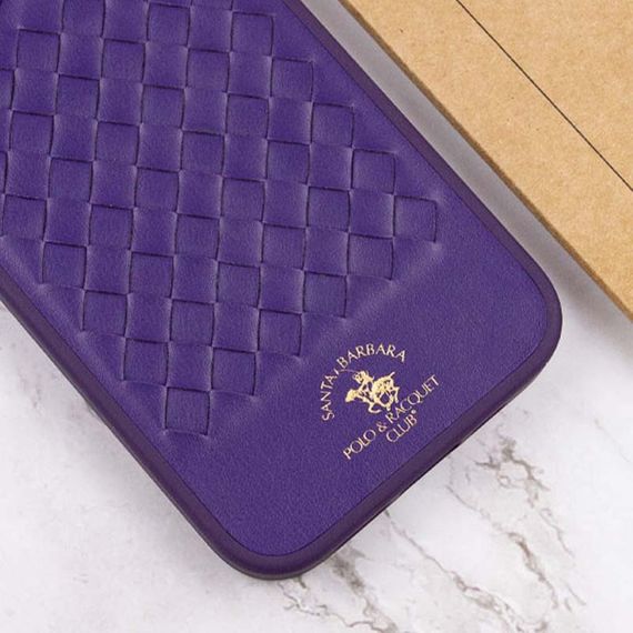 Шкіряний чохол Polo Santa Barbara для Apple iPhone 14 Pro Max (6.7") Purple | Зображення 4