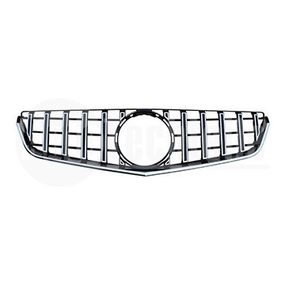 Решетка радиатора Mercedes Benz C207 10-13 (глянц. чёрная) GTR, AutoTechteile, 140 8813, 140 8812