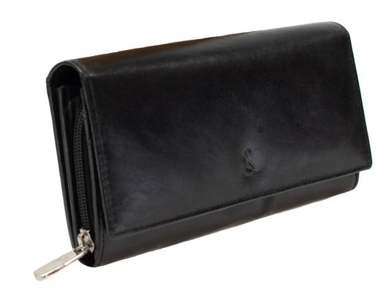 Гаманець жіночий шкіряний Semi Line RFID Black (P8264-0) (DAS303151)