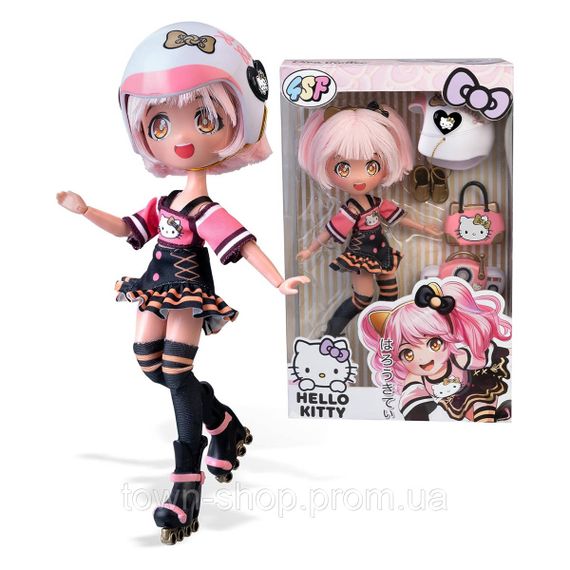 Игровой набор 4SF Manga Dolls серии Hello Kitty – Золотая  Роллер Дива