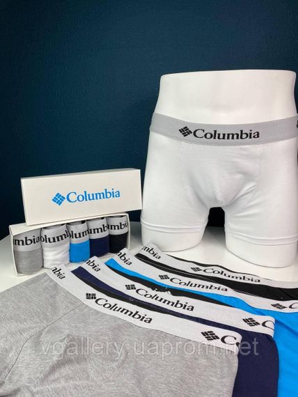 Подарочный набор мужского белья COLUMBIA в коробке - цена поштучно  - размер XL | Зображення 3