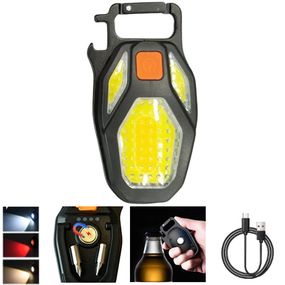 Ліхтар  MULTIFUNCTIONAL LL-203-COB ULTRA (white+yellow+red), multitool, Li-Ion акумулятор, магніт, карабін, викрутка