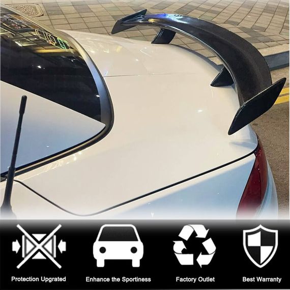 Спойлер V3 (SD, Карбон) для Mercedes CLA C117 2013-2019 гг | Зображення 1